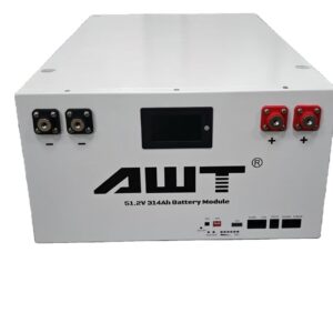 AWT16S Diy DIY Box with j k Bms Buil-in bluetooth Module with Active Balancer 51.2v 280ah 306ah 314ah for Home Energy Storage